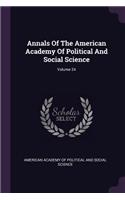 Annals Of The American Academy Of Political And Social Science; Volume 24