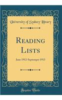 Reading Lists