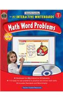 Interactive Learning: Math Word Problems Grd 1: Math Word Problems Grade 1