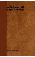Dictionary of English Rhymes