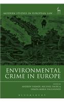 Environmental Crime in Europe