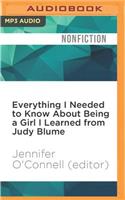 Everything I Needed to Know about Being a Girl I Learned from Judy Blume