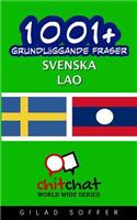 1001+ grundläggande fraser svenska - Lao