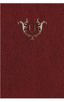 Monogram "U" Journal