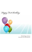 Happy First Birthday (Journal / Notebook)