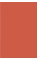 Journal Dark Coral Color Simple Plain Coral: (Notebook, Diary, Blank Book)(Monochromatic Full Color Journals Notebooks Diaries)