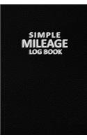 Simple Mileage Log Book