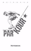 Parkour Notebook: Annual Calendar for Athletes and fitness enthusiasts