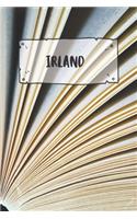 Irland: Liniertes Reisetagebuch Notizbuch oder Reise Notizheft liniert - Reisen Journal für Männer und Frauen mit Linien