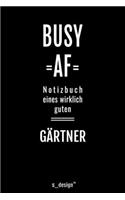 Notizbuch für Gärtner