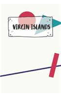 Virgin Islands: Ruled Travel Diary Notebook or Journey Journal - Lined Trip Pocketbook for Men and Women with Lines