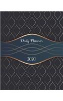 Large Print Calendar Daily Planner 2020: Big Print Calendar Monthly & Weekly Planner for Seniors - Big Letters Support Low Vision and Visually Impaired - Elder Healthy Care - Elegant Cover