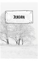 Jordan: Ruled Travel Diary Notebook or Journey Journal - Lined Trip Pocketbook for Men and Women with Lines