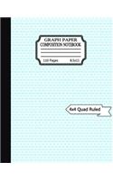 Graph paper composition notebook: Grid Paper Composition Notebook with beautiful colored cover pages-(KIDS, GIRLS, BOYS, STUDENT)- Quad Ruled(4x4) 110 Sheets (Large, 8.5 x 11)