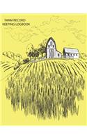 Farm Record Keeping Logbook