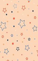 Star Notebook: Cute Journal Book Ruled Lined Page Paper For Teen Girl Women Lady Princess Preschool Kindergarten Primary School Writing Activity Diary Record Plann(18 Star Notebook)