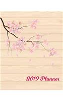 2019 Planner: Daily Weekly & Monthly Calendar Schedule Organizer to Do List (Spring Floral)