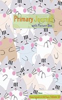 Primary Journal with picture box: Half page ruled, Grades K-2, Picture story block, (Volume 22) of funny animals &200 pages series; Improve creative by drawing the story in the pictu(22 Funny Animals &200 Pages)