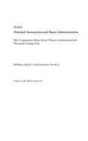 Mir Cooperative Solar Array Project Accelerated Life Thermal Cycling Test