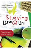 Studying Law at University