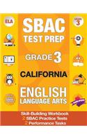 Sbac Test Prep Grade 3 California English Language Arts