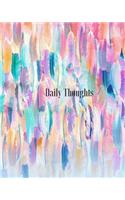 Daily Thoughts - Water Color Feathers
