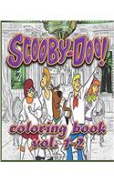 Scoobydoo Coloring Books : Coloring Books vol. 1-2: stress Relieving coloring book