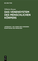 Die Venen Der Vorderen Rumpfwand Des Menschen: Erläuternder Text