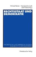 Rechtsstaat Und Demokratie