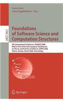 Foundations of Software Science and Computational Structures