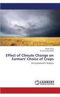 Effect of Climate Change on Farmers' Choice of Crops