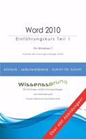 Word 2010 - Einführungskurs Teil 1