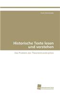 Historische Texte lesen und verstehen