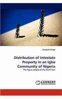 Distribution of Intestate Property in an Igbo Community of Nigeria
