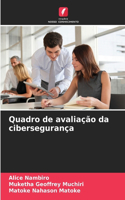 Quadro de avaliação da cibersegurança