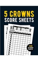 5 Crowns Score Sheets