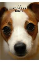 My Address Book: Jack Russell - Address Book for Names, Addresses, Phone Numbers, E-mails and Birthdays