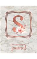 Low Vision Paper Journal