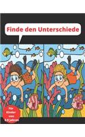 Finde den Unterschiede Für Kinder von 3-9 Jahren