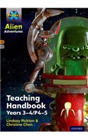 Project X Alien Adventures: Brown/Grey Book Bands, Oxford Levels 9-14: Teaching Handbook Year 3-4