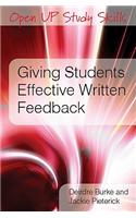 Giving Students Effective Written Feedback