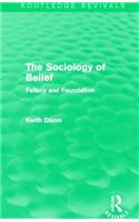 Sociology of Belief (Routledge Revivals)