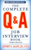 The Complete Q and A Job Interview Book
