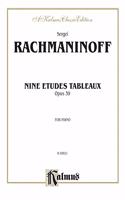 RACHMANINOFF 9 ETUDES TABLEAUX P