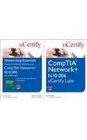 Networking Essentials, Fourth Edition Textbook and Pearson Ucertify Course and Comptia Net+ N10-006 Ucertify Labs