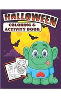 Halloween Coloring & Activity Book