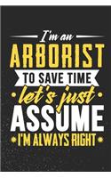 I'm An Arborist To Save Time Let's Just Assume I'm Always Right
