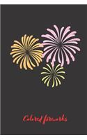 colored fireworks