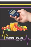 Diabetes Logbook - Daily Log - 120 Pages 6x9