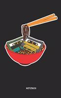 Notizbuch: Liniertes Kassetten Notizbuch. Band Salat Nudeln Ramen. Tolle Geschenk Idee Für Kassetten, Retro, Nostalgie, 80s Und 90s Fans Und Alle Die Musik Lie